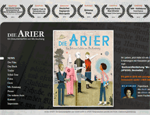 Tablet Screenshot of die-arier.com